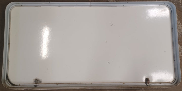 Used Radius Cornered Cargo Door 47 5/8" x 23 3/4" x 1 7/8" D - Young Farts RV Parts