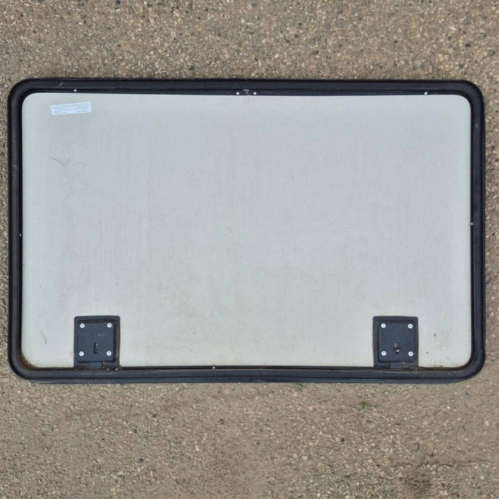 Used Radius Cornered Cargo Door - 47 5/8" X 30 1/8" X 2" - Young Farts RV Parts