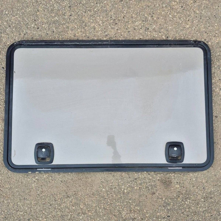 Used Radius Cornered Cargo Door - 47 5/8" X 30 1/8" X 2" - Young Farts RV Parts