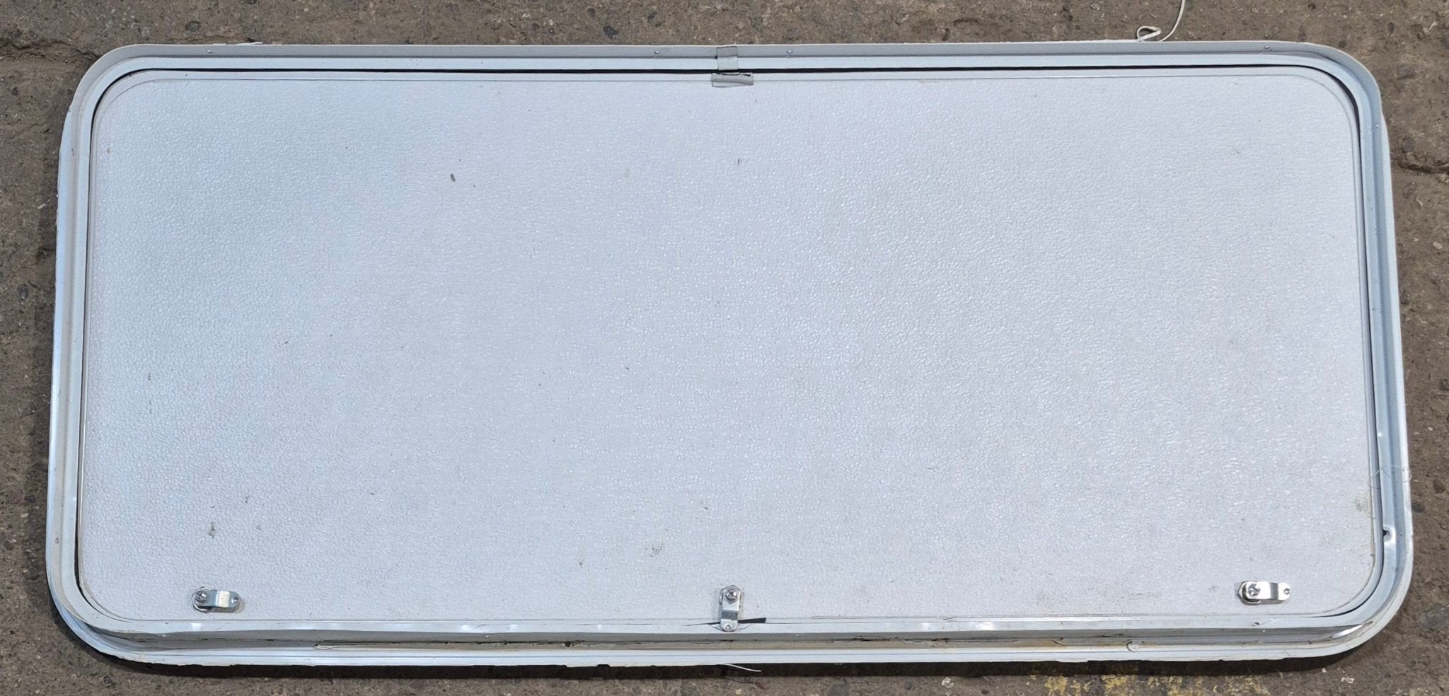 Used Radius Cornered Cargo Door 49 3/4" x 22 3/4" x 1 1/4" D - Young Farts RV Parts