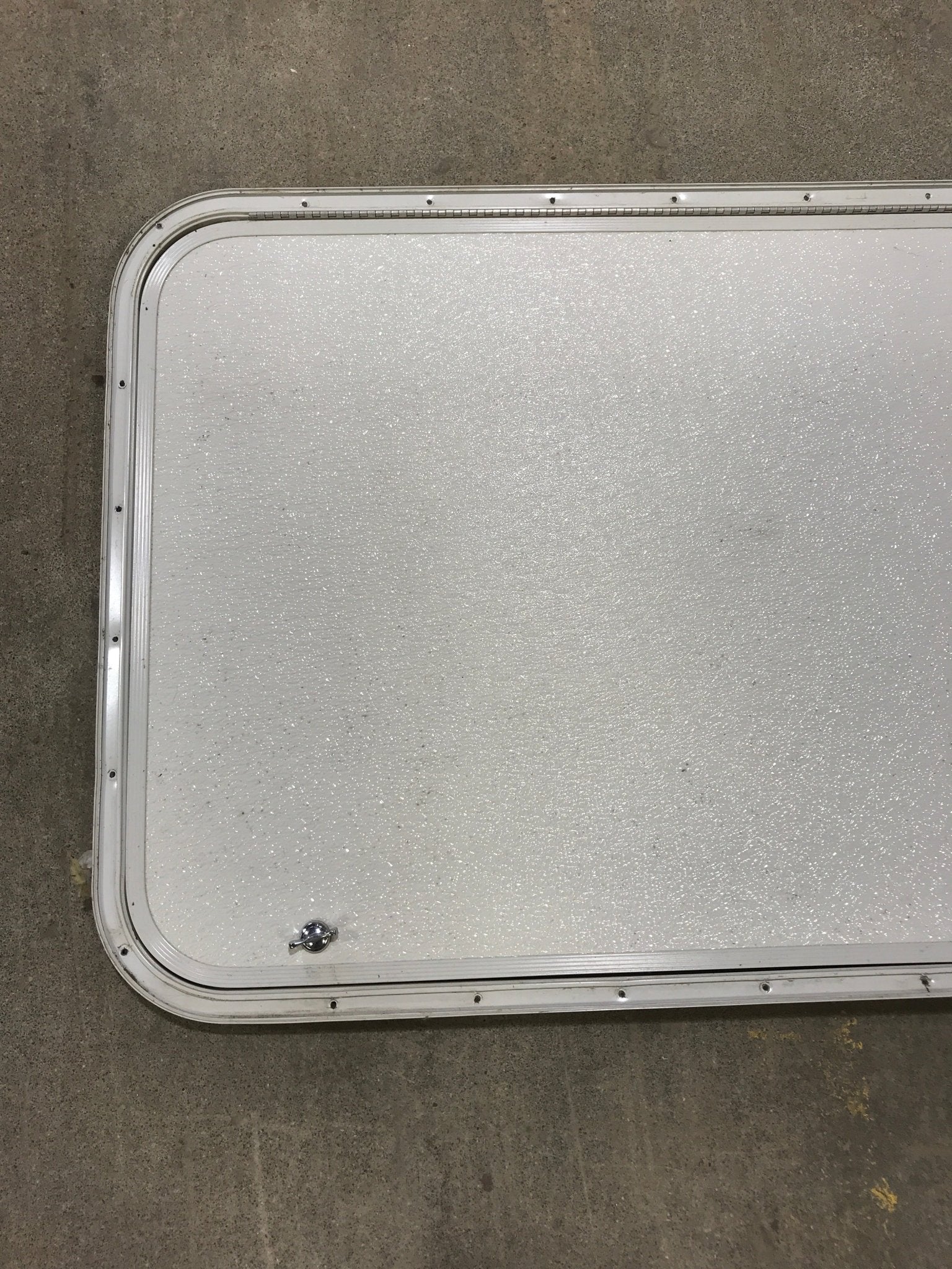 Used Radius Cornered Cargo Door 56" x 24" x 3/4" D - Young Farts RV Parts