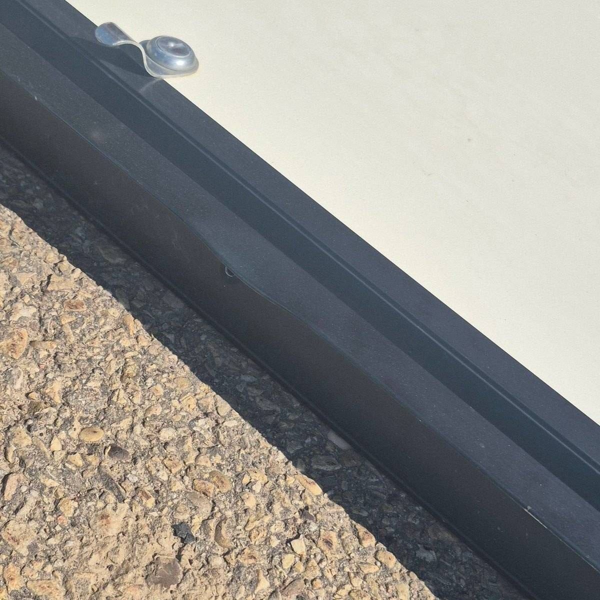 Used Radius Cornered Cargo Door - 62 5/8" X 47 1/8" X 2" - Young Farts RV Parts