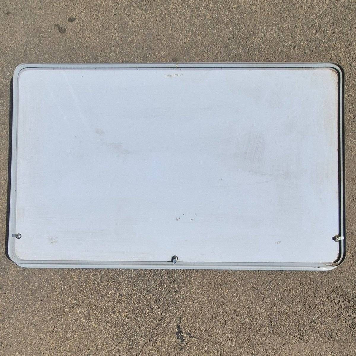 Used Radius Cornered Cargo Door - 69 3/4" X 42 7/8" X 2" - Young Farts RV Parts