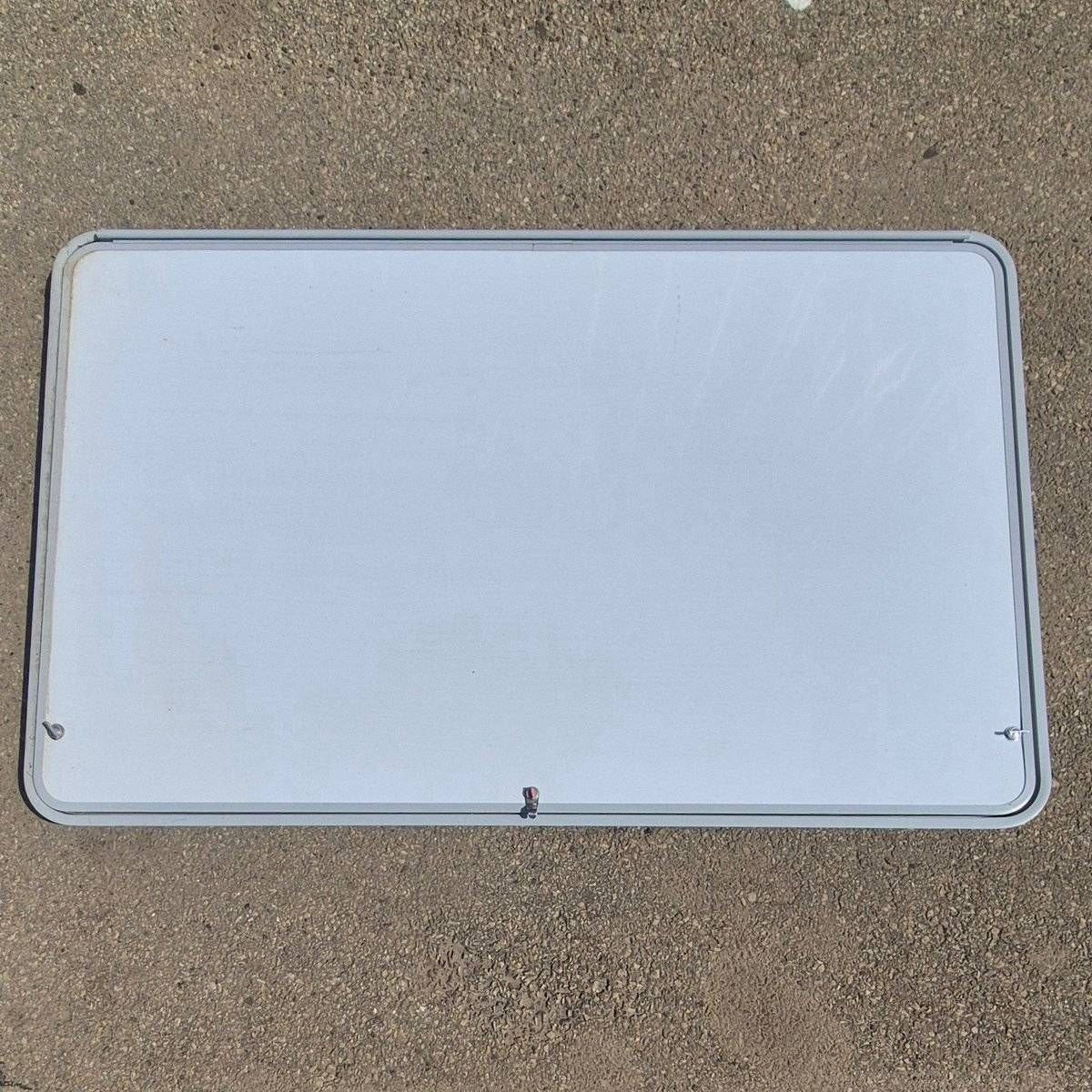 Used Radius Cornered Cargo Door - 69 3/4" X 42 7/8" X 2" - Young Farts RV Parts
