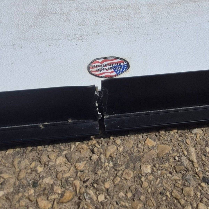 Used Radius Cornered Cargo Door - 71 7/8" X 47 3/4" X 2" - Young Farts RV Parts