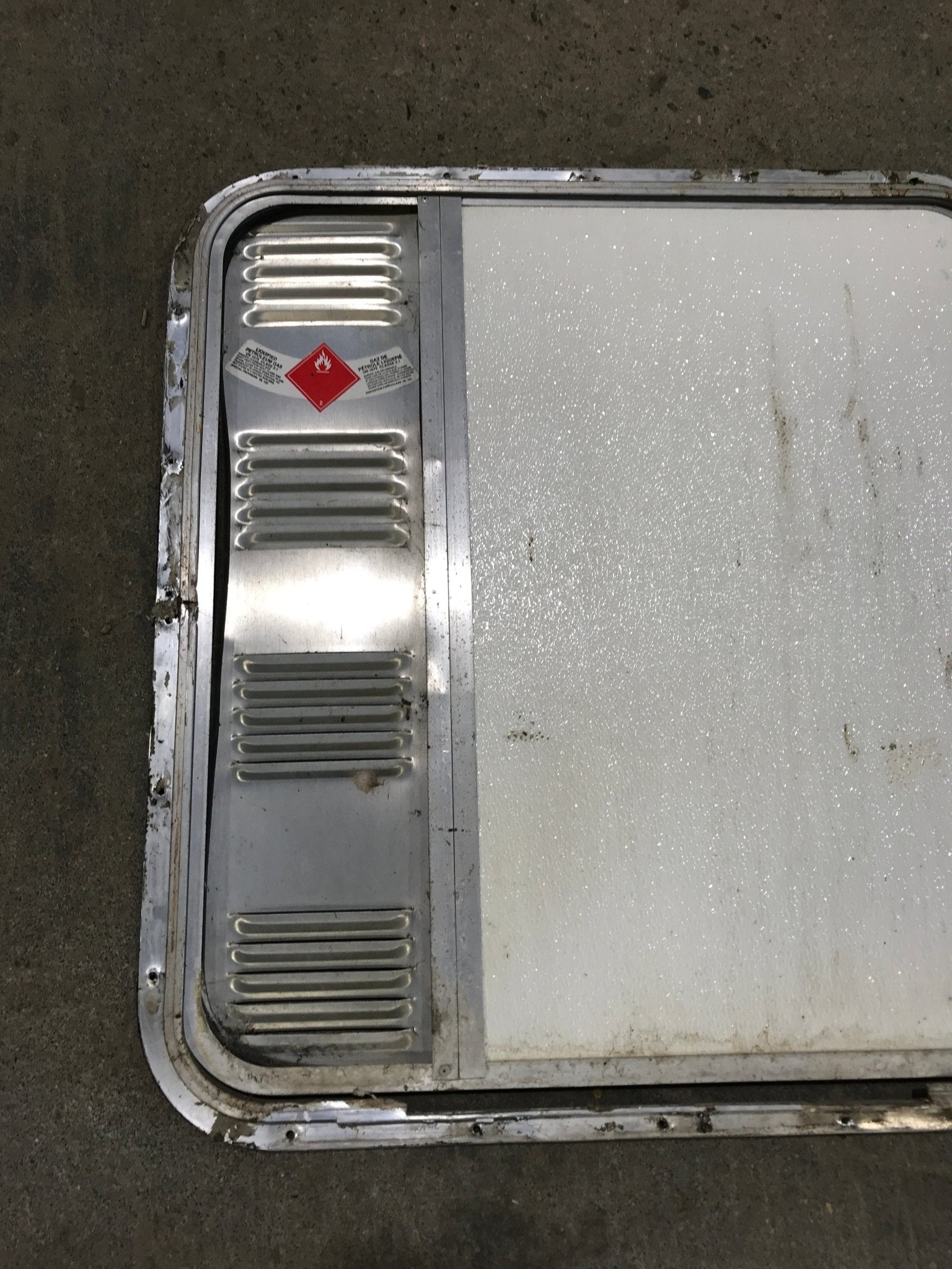 Used Radius Cornered Cargo LPG Door 27