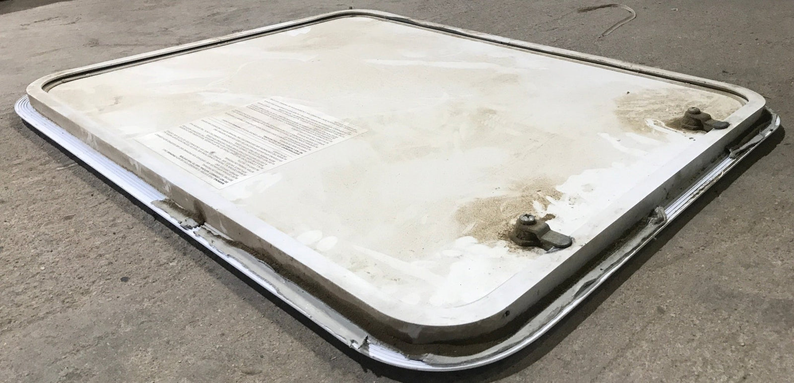 Used Radius Cornered Propane Cargo Door 29 1/2
