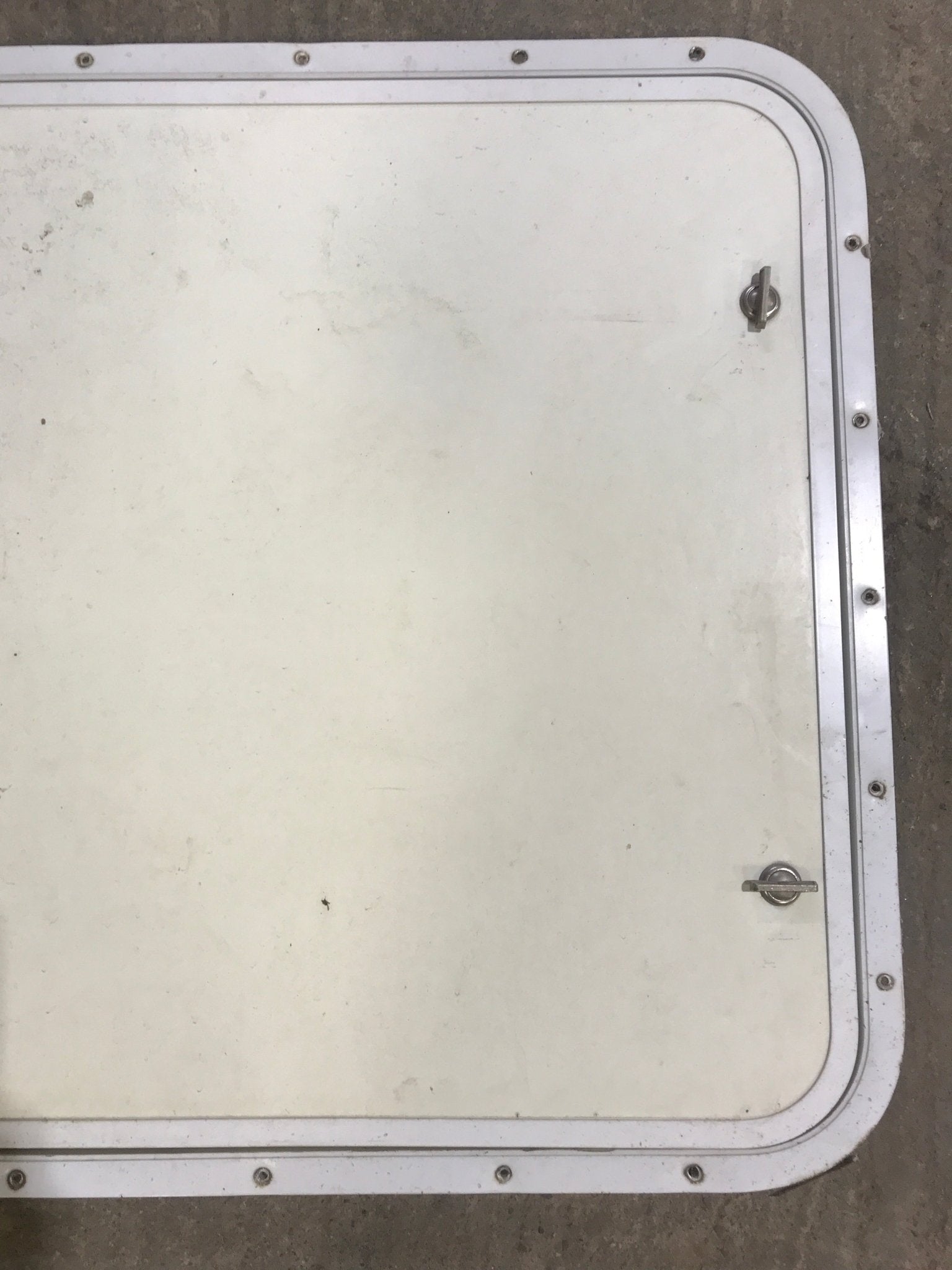 Used Radius Cornered Propane Cargo Door 29 3/4