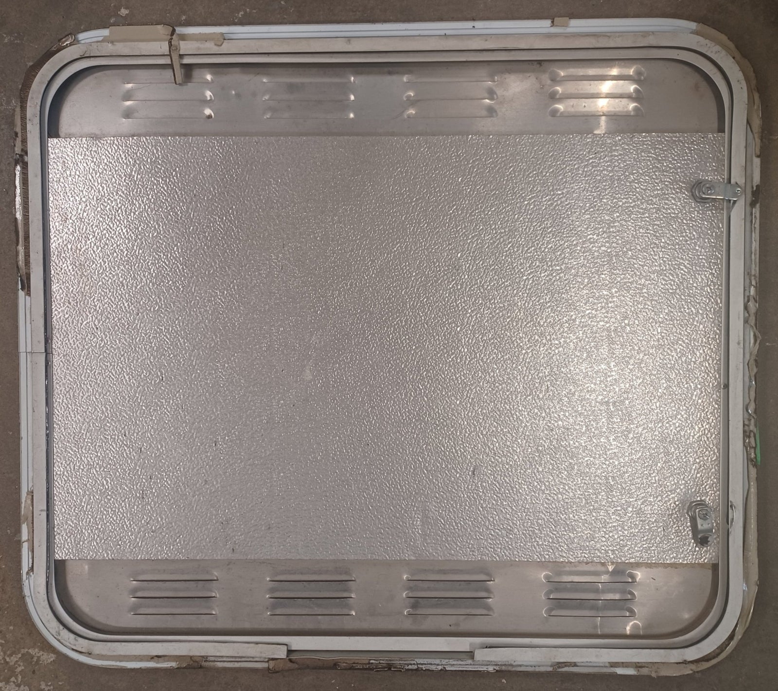 Used Radius Cornered Propane Cargo Door 29 5/8