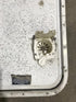 Used Radius Cornered Propane Cargo Door 29 7/8" x 25 7/8" x 3/4 "D - Young Farts RV Parts