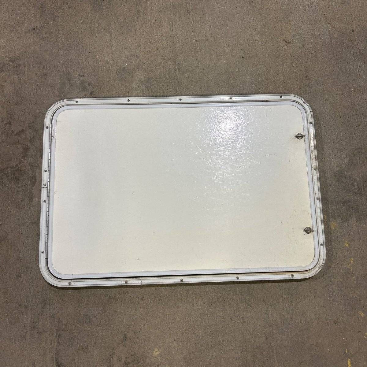 Used Radius Cornered Propane/Cargo Door - 35.75 X 23.75 X 0.75 - Young Farts RV Parts
