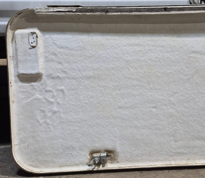 Used Radius Opening Rock Guard Cover : 52 3/4" x 25" x 1 3/8" D - Young Farts RV Parts