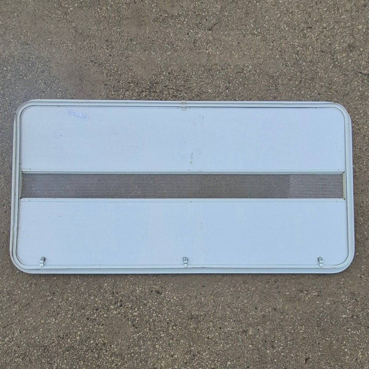 Used Radius Propane/ Battery Cargo Door - 59 5/8" X 29 3/4" X 1" - Young Farts RV Parts