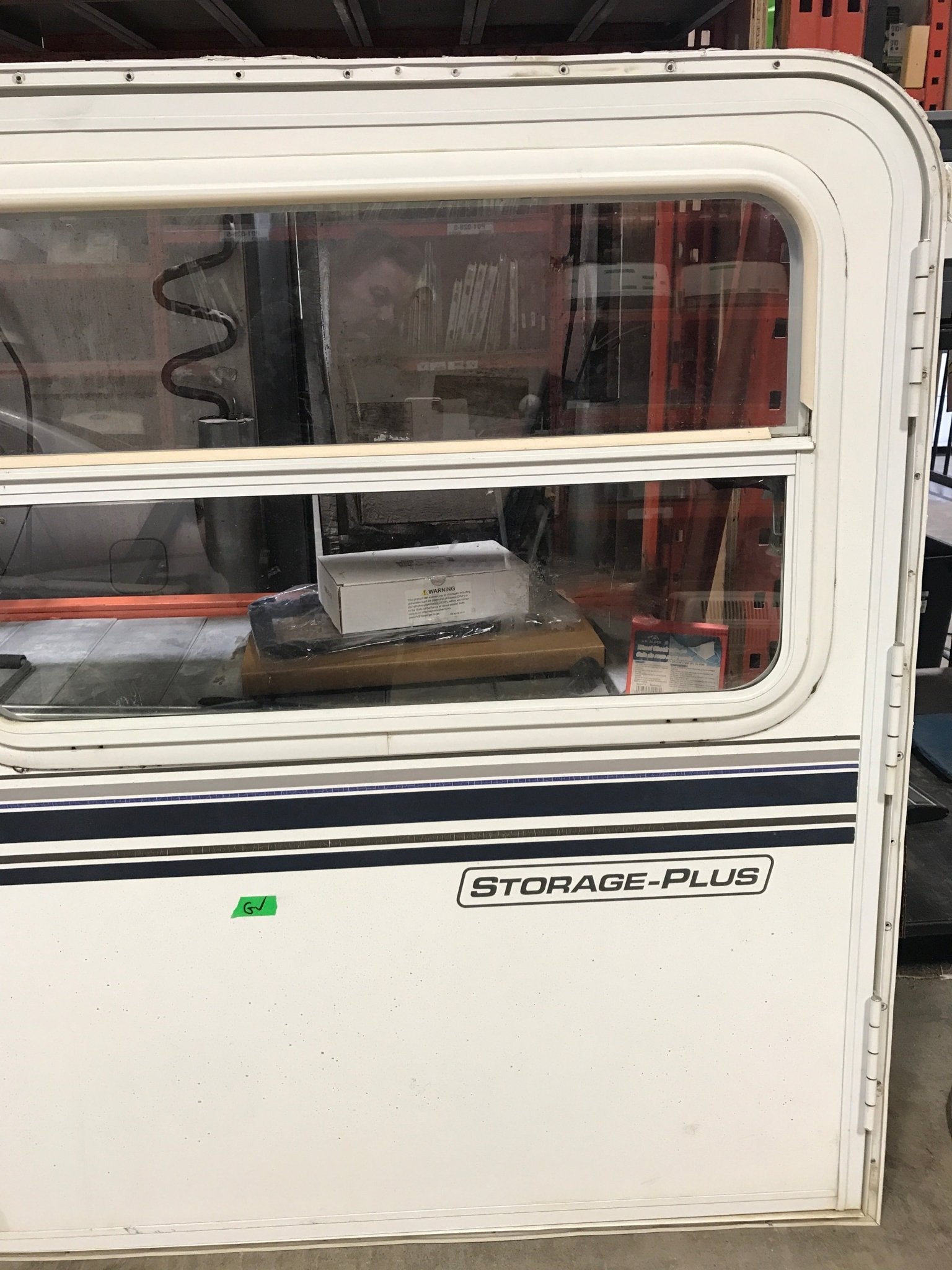 Used Radius Storage/ Teardrop Trailer Entry Door 42