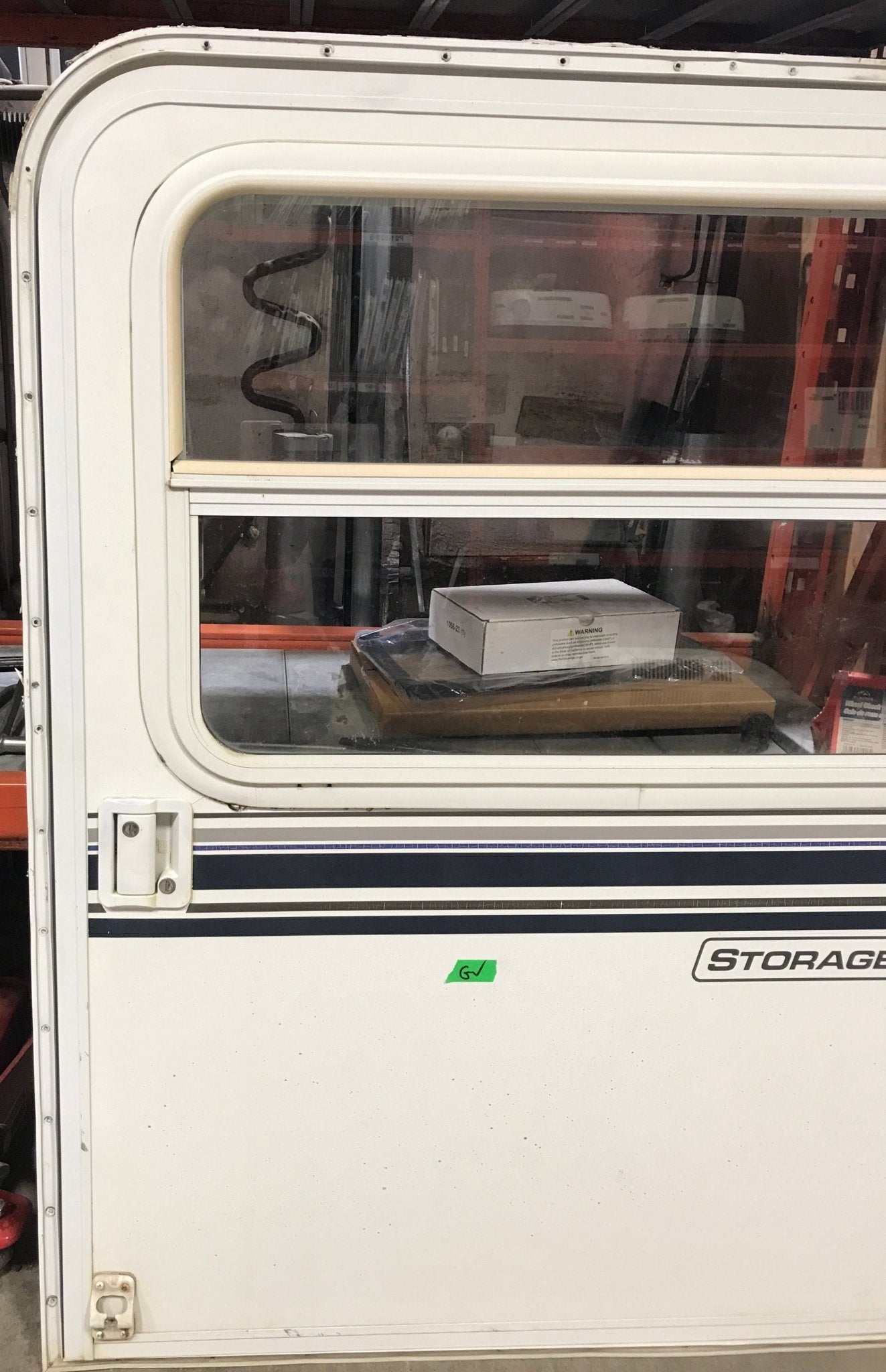 Used Radius Storage/ Teardrop Trailer Entry Door 42