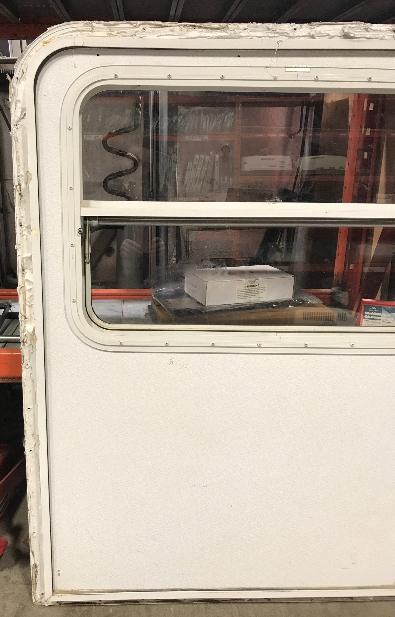 Used Radius Storage/ Teardrop Trailer Entry Door 42