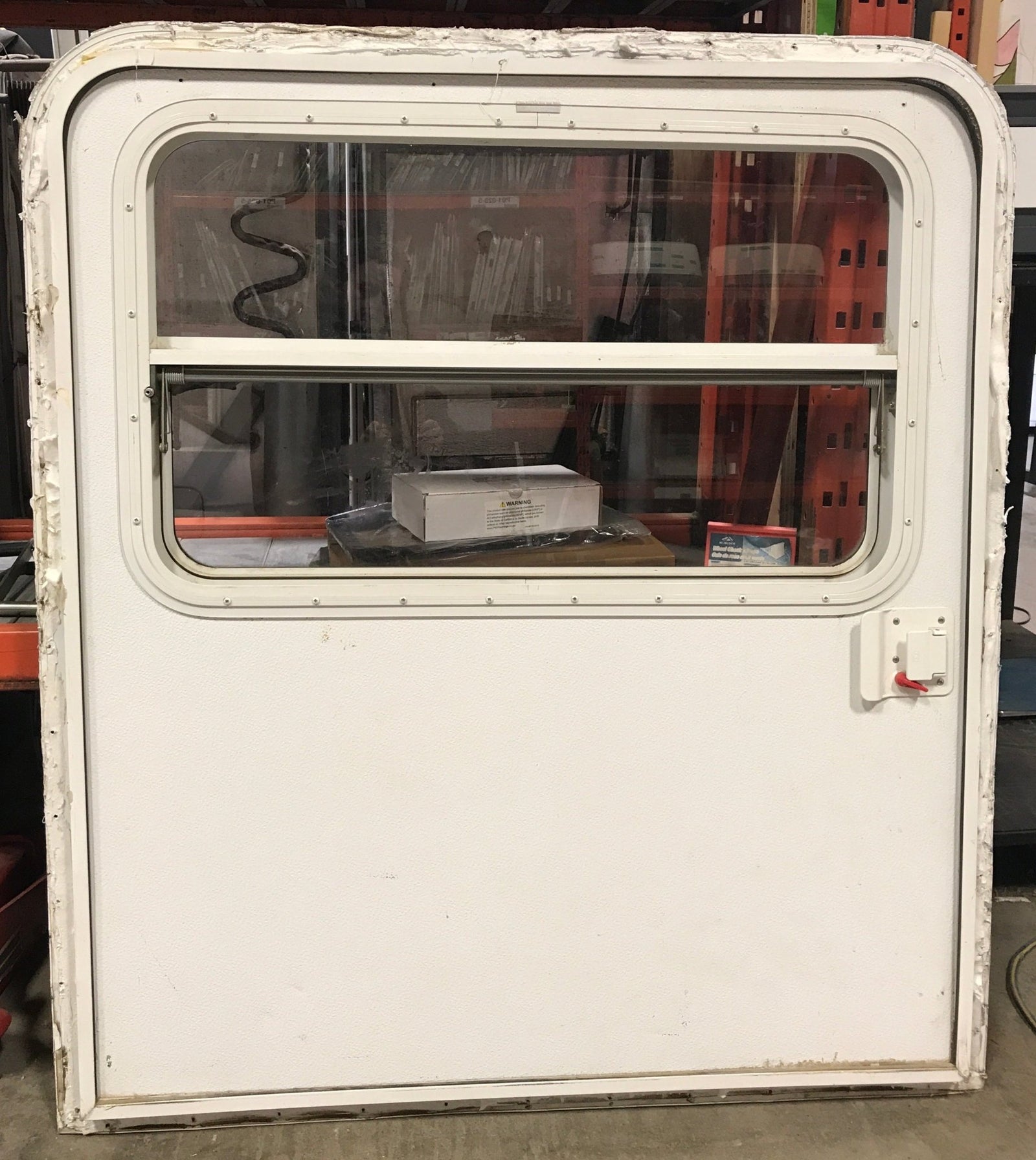 Used Radius Storage/ Teardrop Trailer Entry Door 42