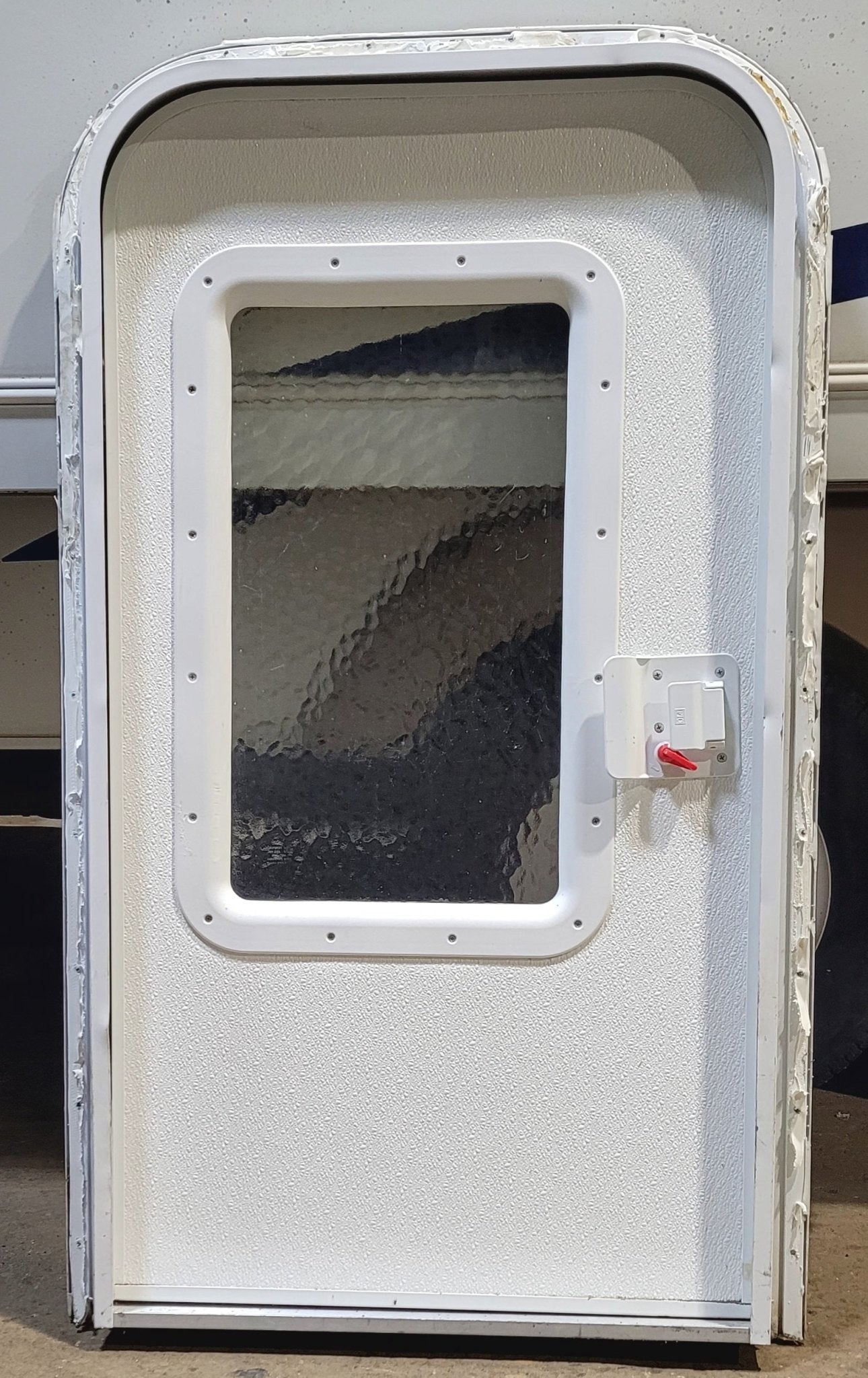 Used Radius Storage/ Teardrop Trailer Entry Door 43 7/8