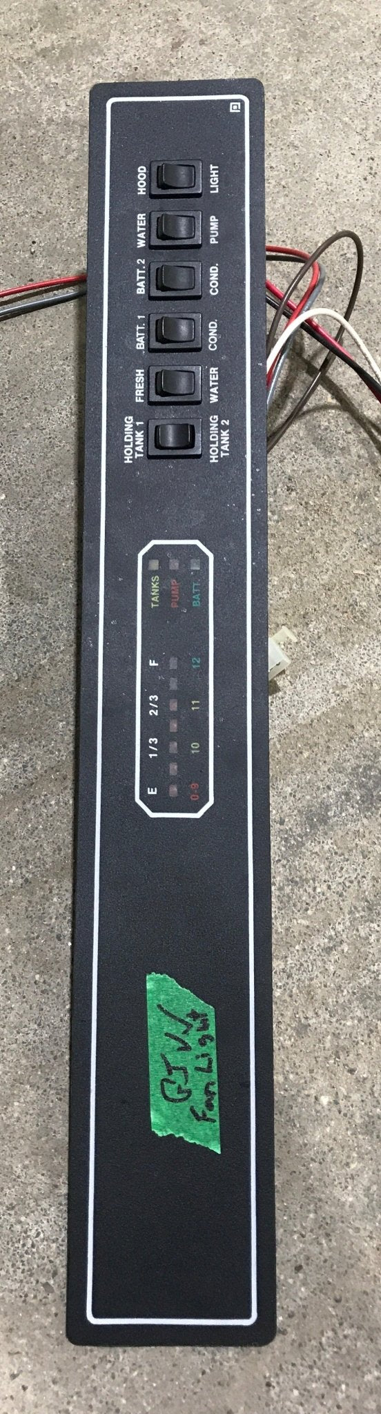 Used Range Hood Fan Front Panel with Circuit Board - Young Farts RV Parts