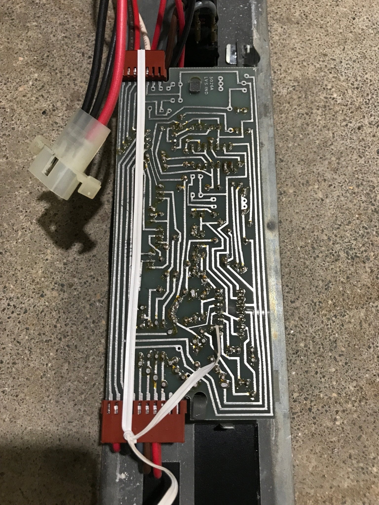 Used Range Hood Fan Front Panel with Circuit Board - Young Farts RV Parts