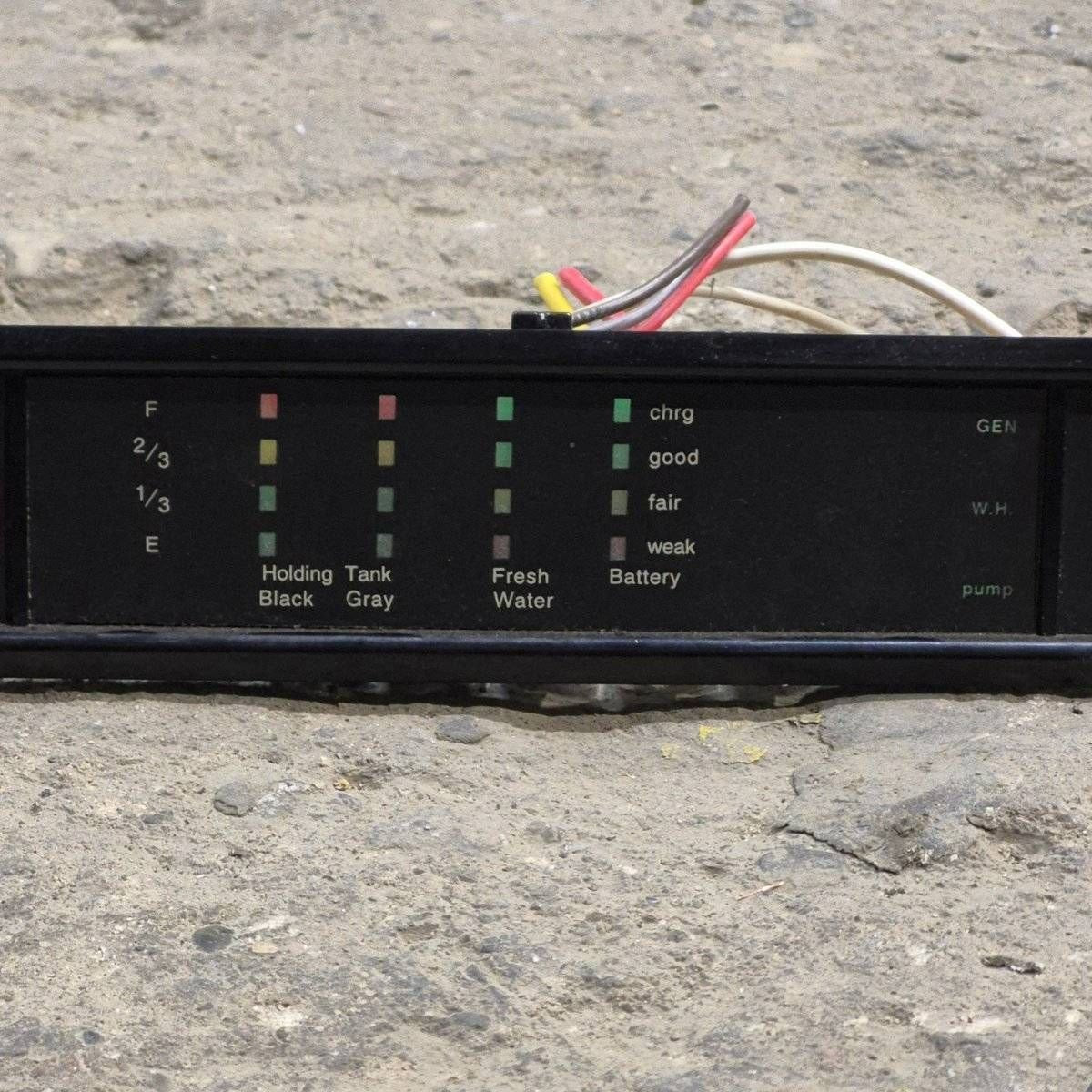 Used Range Hood Fan Front Panel with Circuit Board - 3477A - Young Farts RV Parts