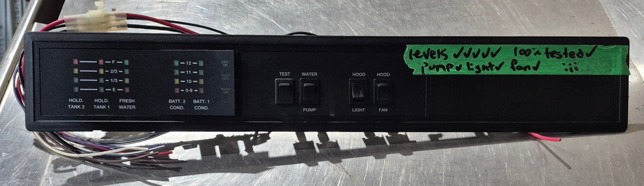 Used Range Hood Fan Front Panel with Circuit Board - Young Farts RV Parts