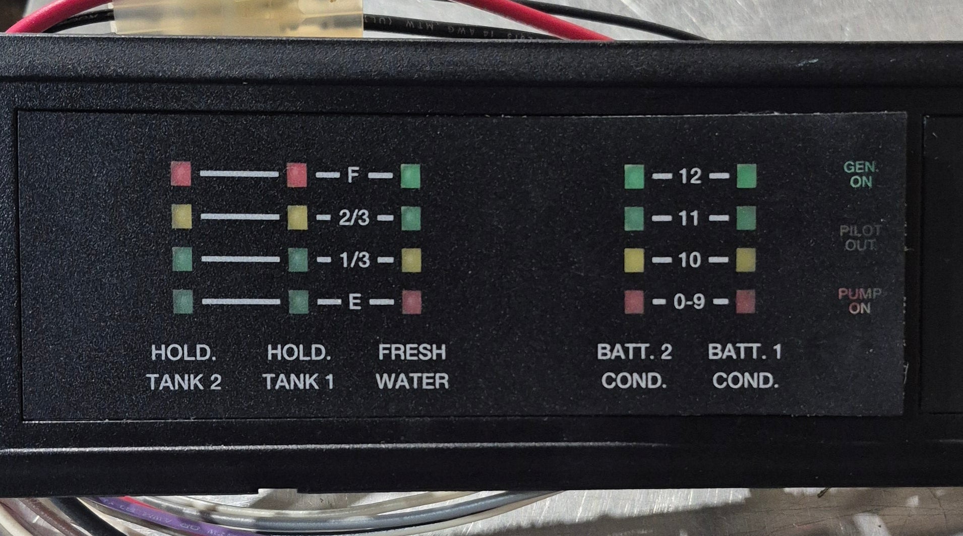 Used Range Hood Fan Front Panel with Circuit Board - Young Farts RV Parts