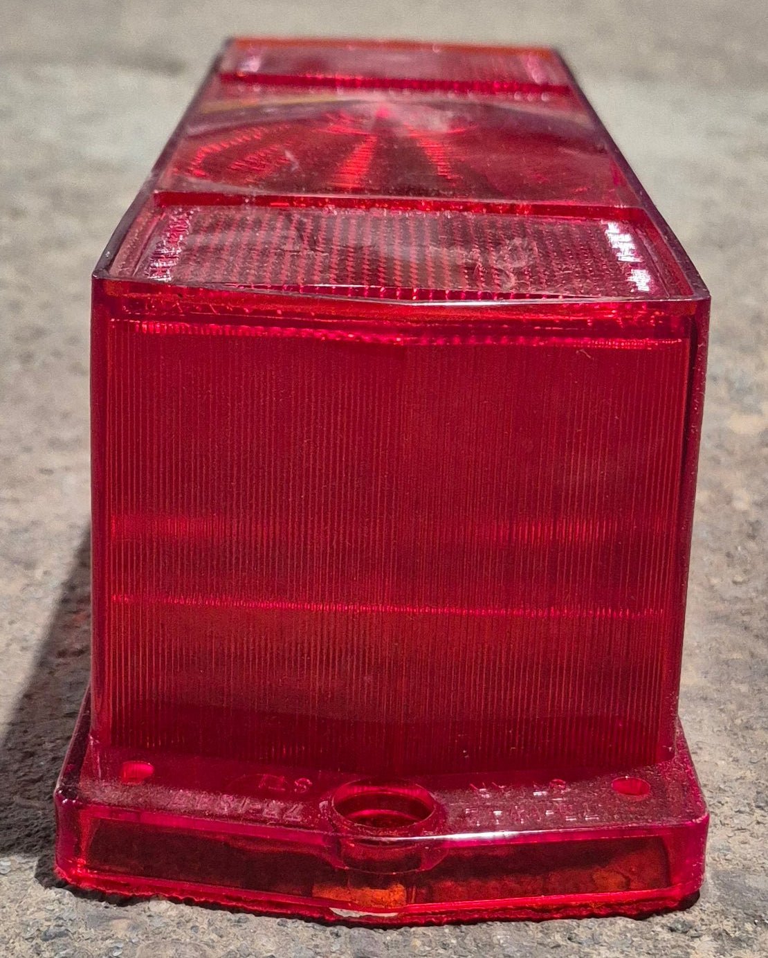 Used RARE Dominion Auto Tail Light Replacement Lens - Young Farts RV Parts