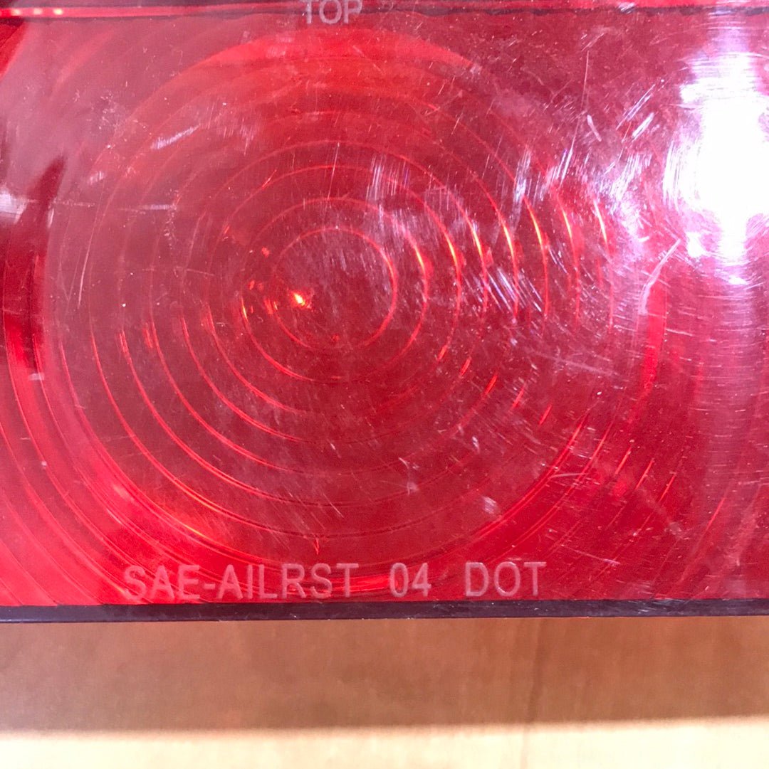 Used Rectangle lens tail light SAE - AILRST - 04 DOT - Young Farts RV Parts