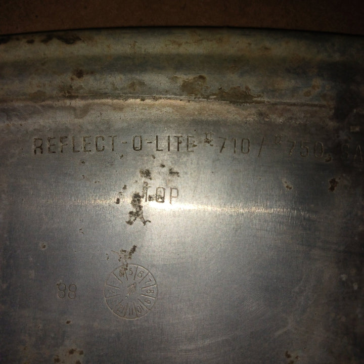 Used Reflect-O-Lite 710/750 License Plate Bracket - Young Farts RV Parts