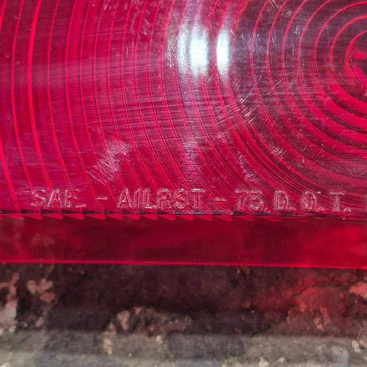 Used Reflect-O-Lite Tail Light Replacement Lens - SAE-AILRST-73 D.O.T. , No. 910-950 - Young Farts RV Parts