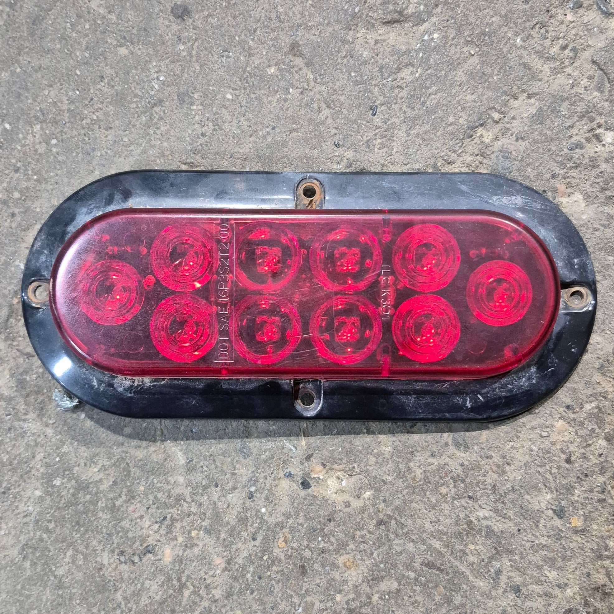 Used Replacement Marker Light Assembly, LED - Red - Young Farts RV Parts