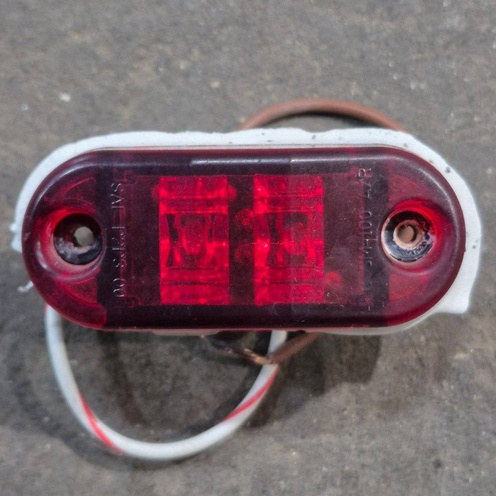 Used Replacement Marker Light Assembly - Red - Young Farts RV Parts