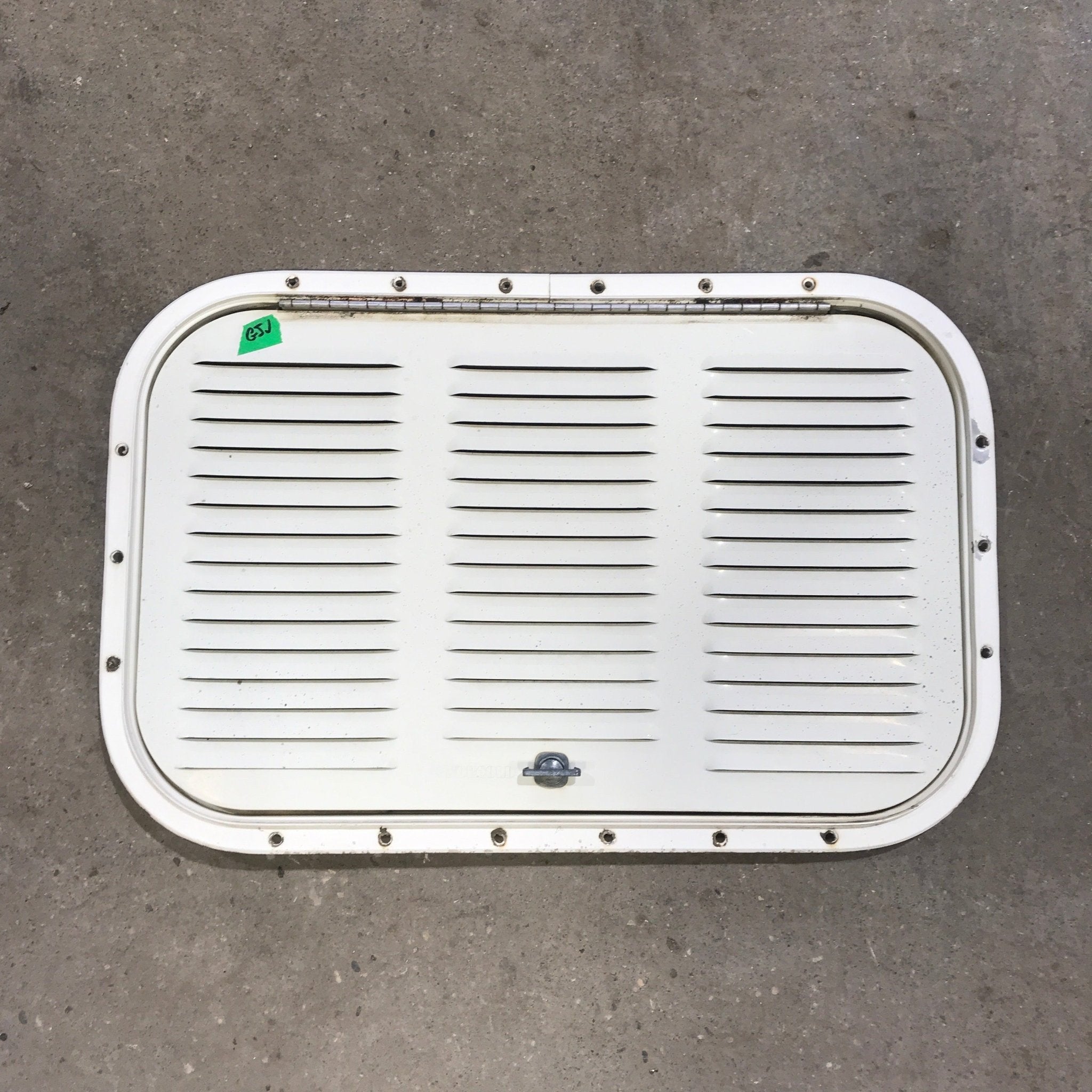 Used Retro Norcold 616009/ Dometic (P/N Unknown, for RM2214R) - Off White Vent Door with White Trim - Young Farts RV Parts