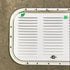 Used Retro NORCOLD 616009/ DOMETIC (P/N UNKNOWN for RM2214R) - Off White Vent Door with White Trim - Young Farts RV Parts