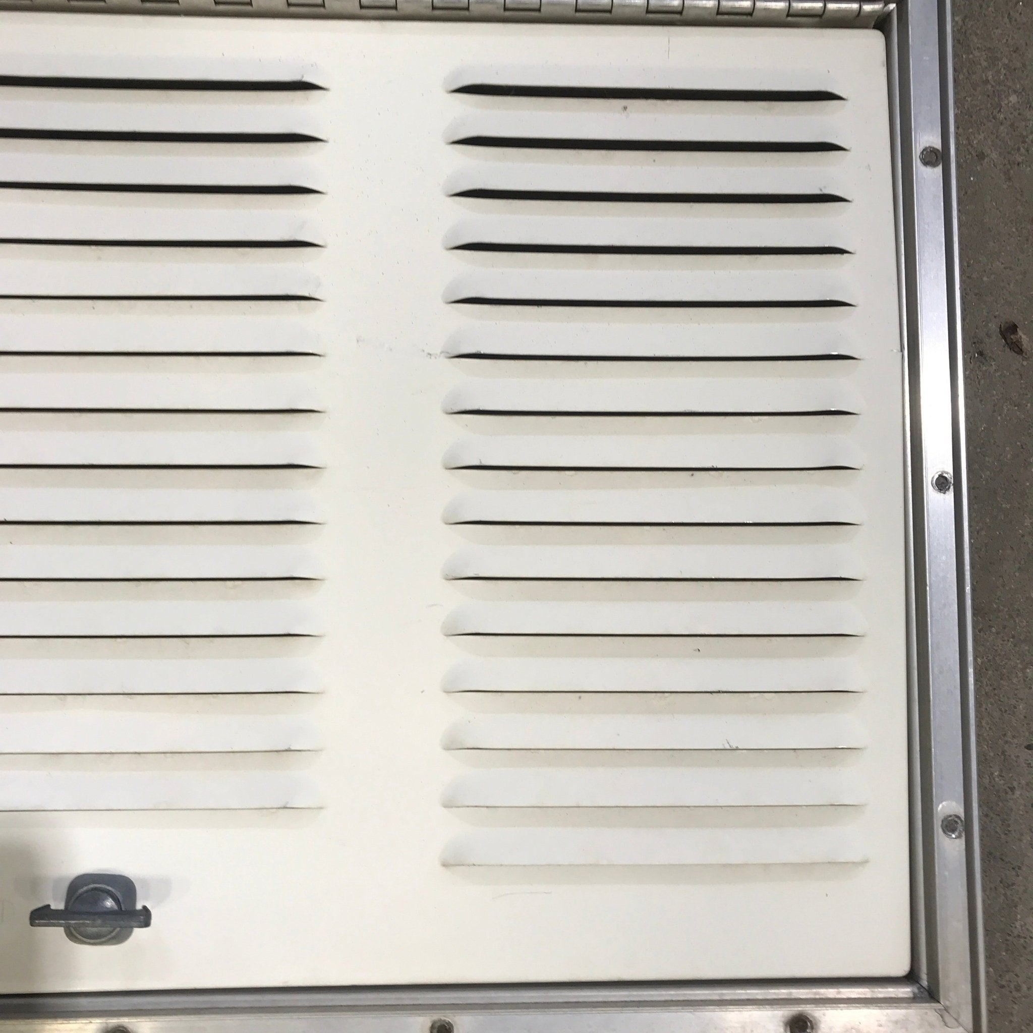 Used Retro Norcold 616010/ Dometic (P/N UNKNOWN for RM2214) - Off White Vent Door - Young Farts RV Parts