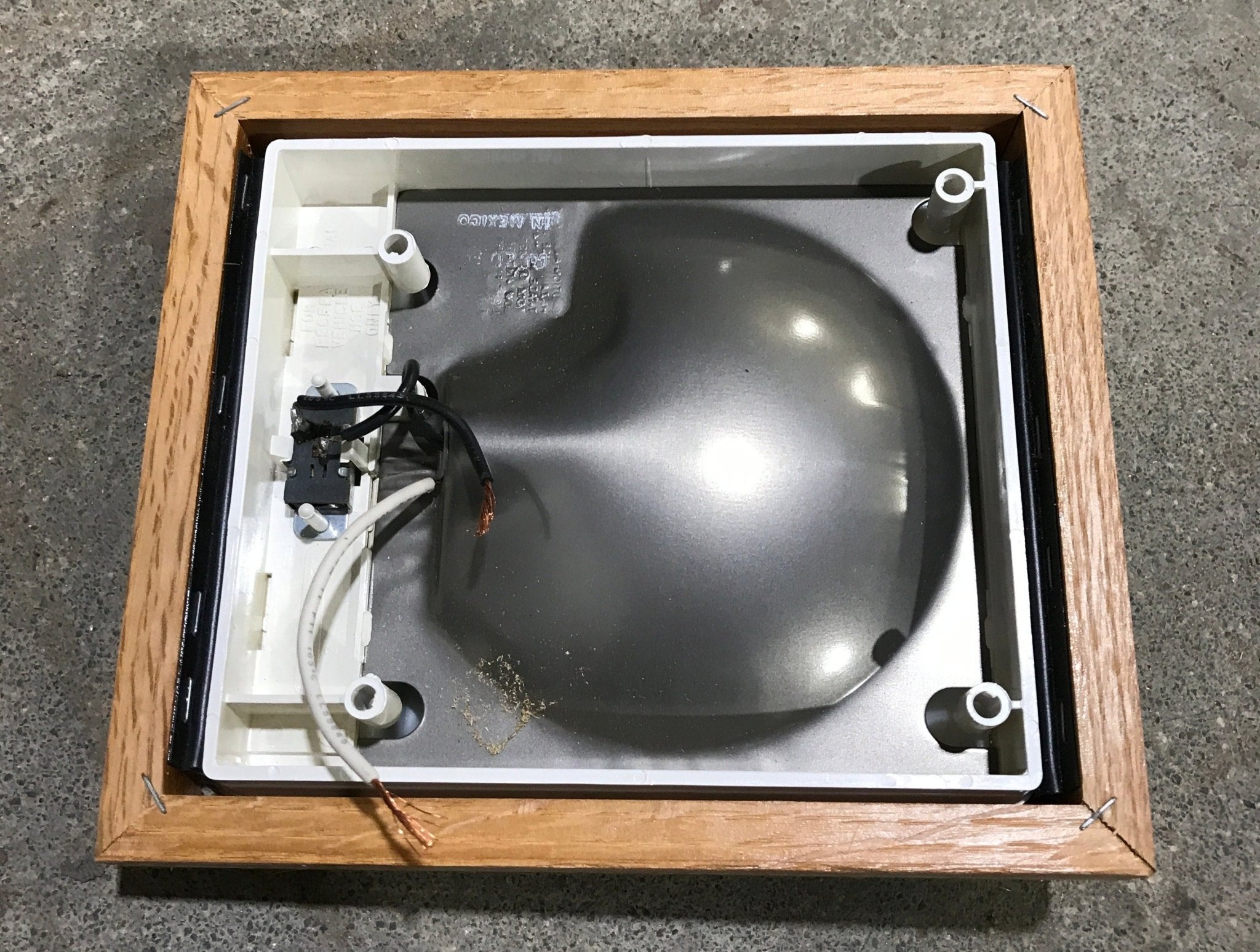 USED Retro RV Interior Light Fixture - SINGLE - Young Farts RV Parts