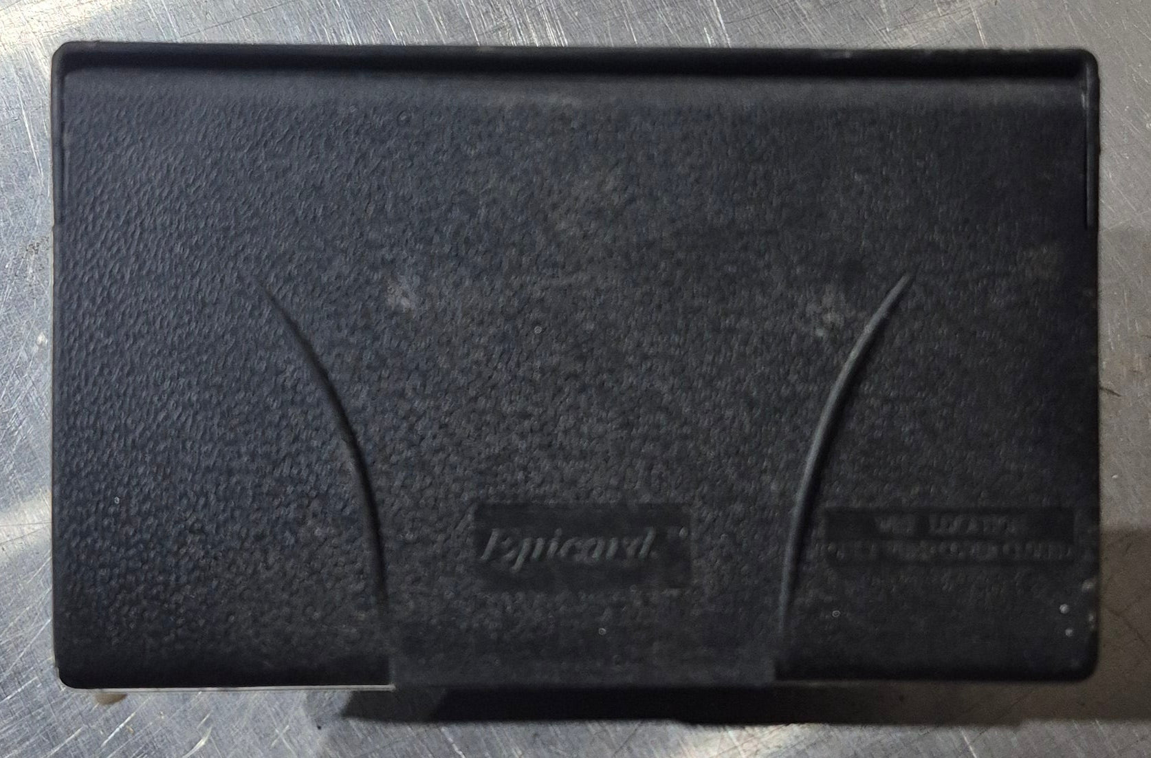 Used RV 110 Volt GFI Wall Receptacle / Outlet, Black, With Exterior Cover - Young Farts RV Parts