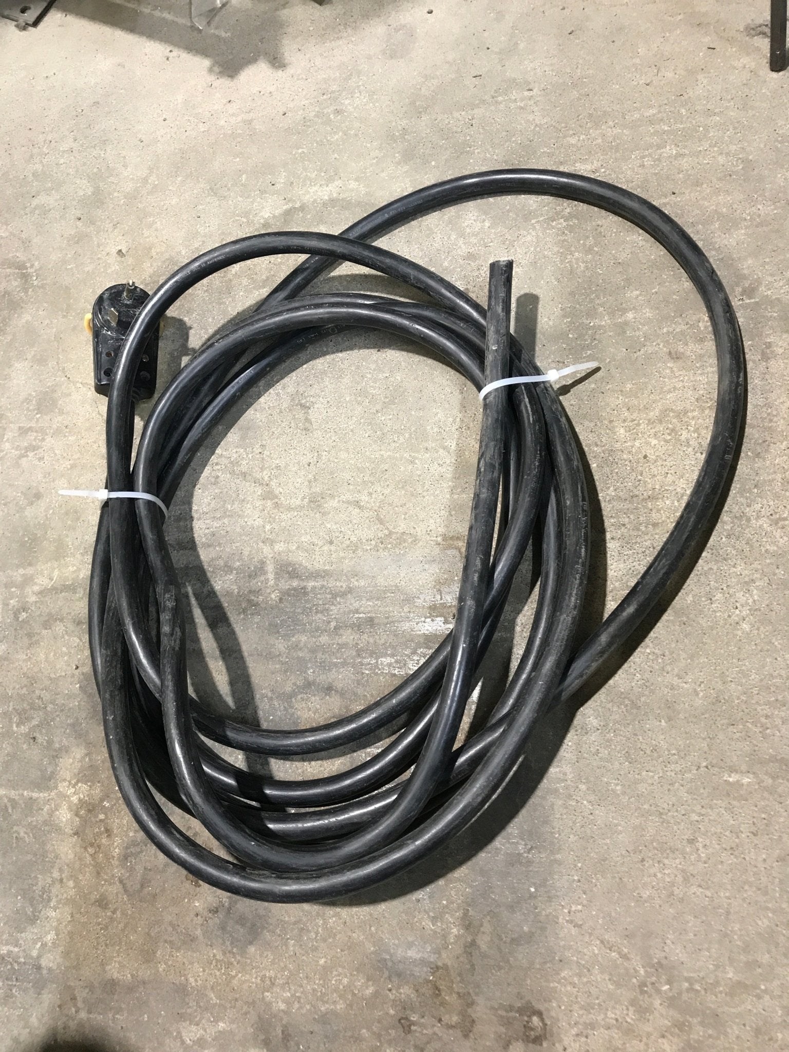 Used RV 22'7" Electrical Cord With Only Male End 30 AMP - Young Farts RV Parts