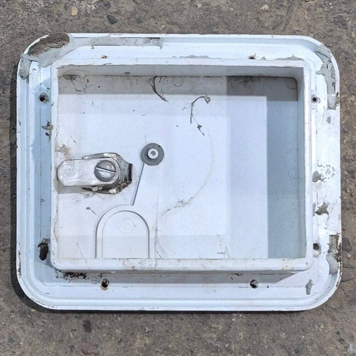 Used RV Access Hatch - 7 5/8" x 6 5/8" - Young Farts RV Parts