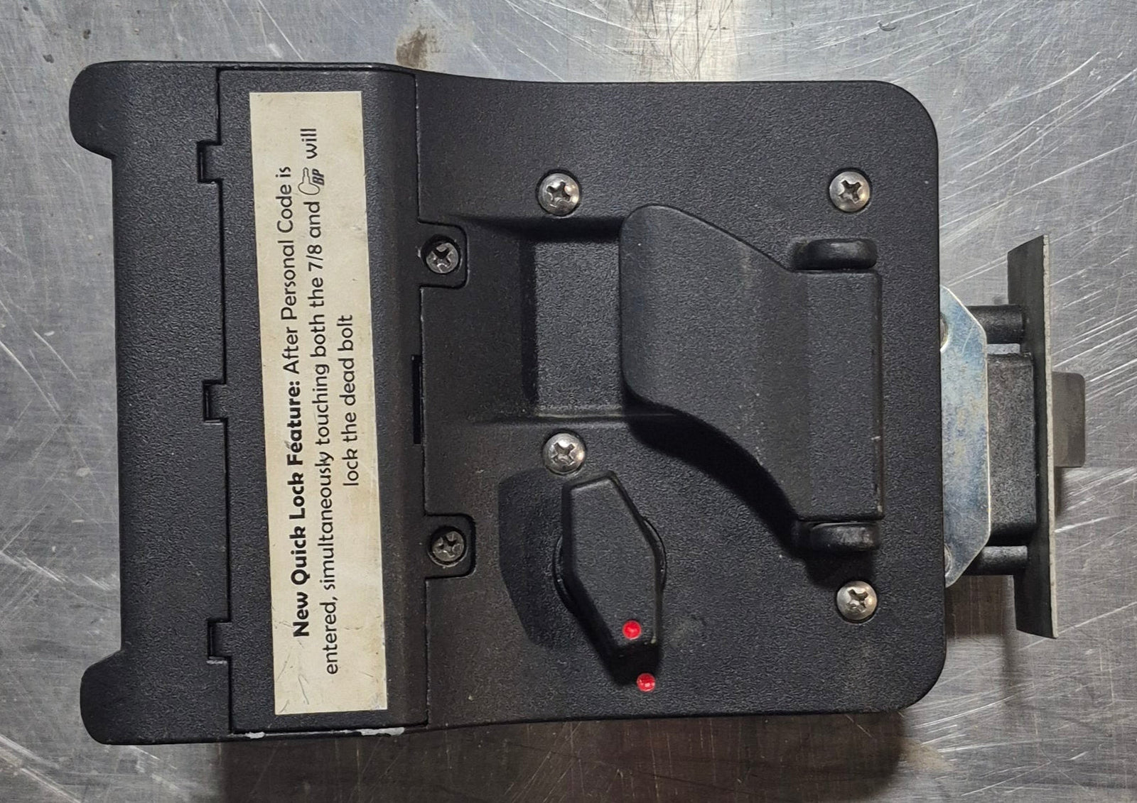 Used RV AP Products Entry Door Lock With Deadbolt , Keyed and Keyless Entry - 013 - 5091 - Young Farts RV Parts