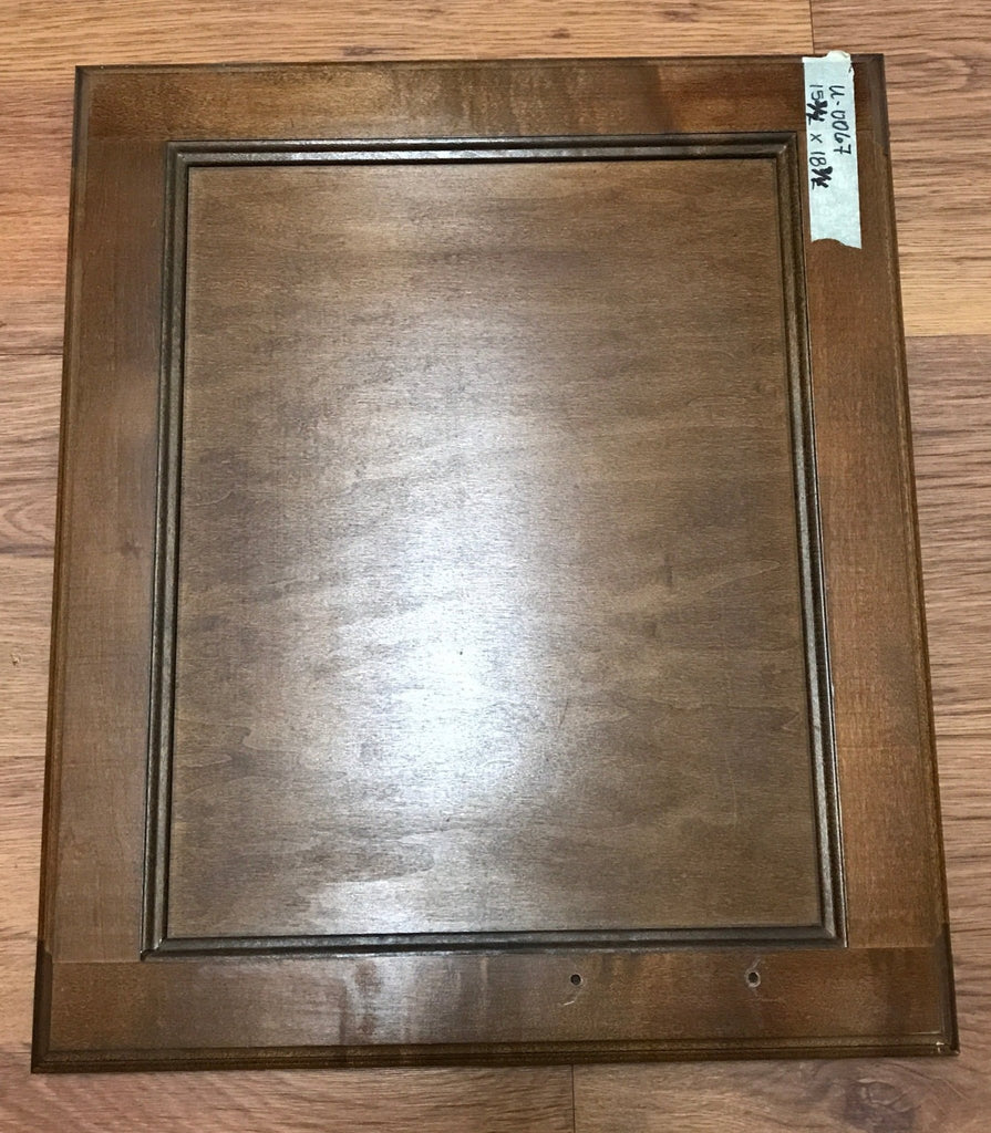 Used RV Cupboard/ Cabinet Door 15 3/4" H X 18 3/4" W X 3/4" D - Young Farts RV Parts