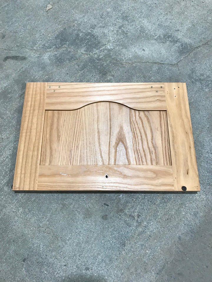 Used RV Cupboard/ Cabinet Door 16" H X 10 3/4" W X 3/4" D - Young Farts RV Parts