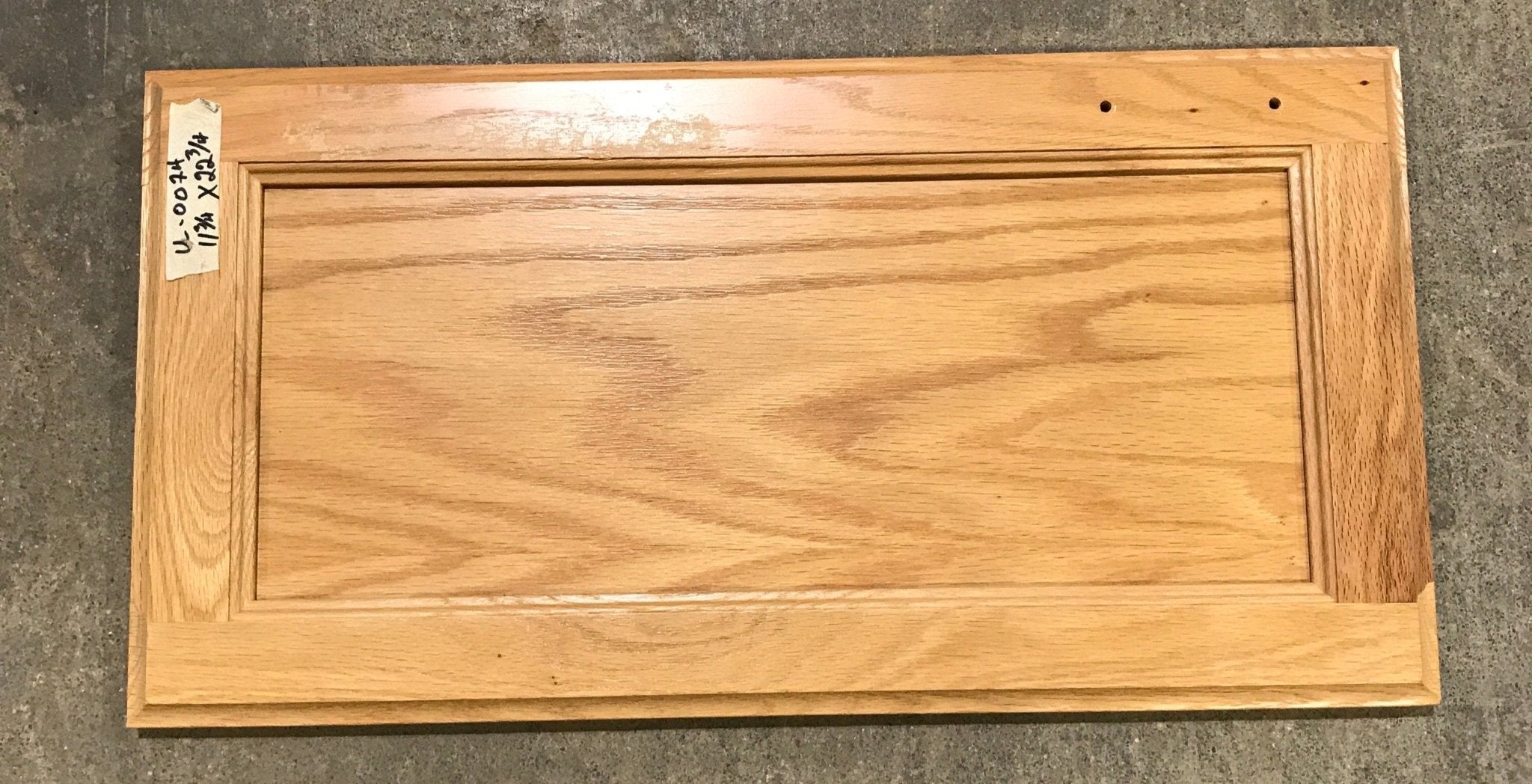 Used RV Cupboard/ Cabinet Door 22 3/4" H X 11 3/4" W X 3/4" D - Young Farts RV Parts