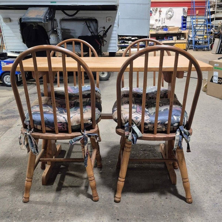 Used RV Dining Table Set- 5 piece - Young Farts RV Parts