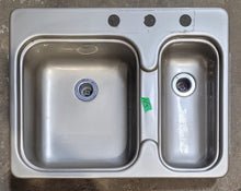 Load image into Gallery viewer, Used RV Double Kitchen Sink 24 7/8” W x 19 3/8” L - Young Farts RV Parts