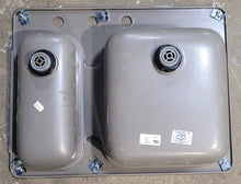 Load image into Gallery viewer, Used RV Double Kitchen Sink 24 7/8” W x 19 3/8” L - Young Farts RV Parts