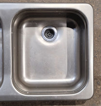 Load image into Gallery viewer, Used RV Double Kitchen Sink 26 3/8” W x 15 1/8” L - Young Farts RV Parts