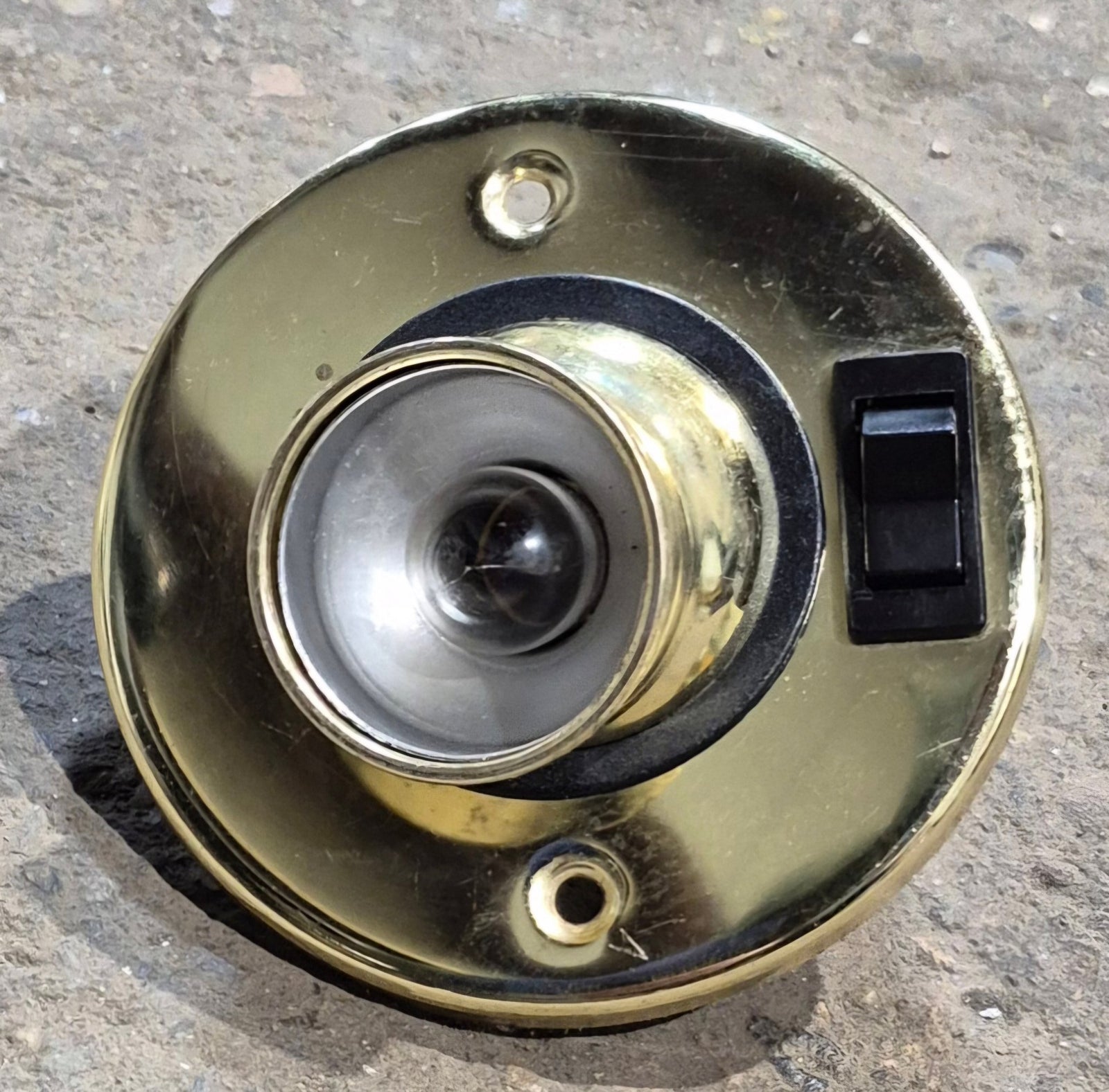 USED RV Interior Bullet/ Reading Light Fixture *SINGLE* - Young Farts RV Parts