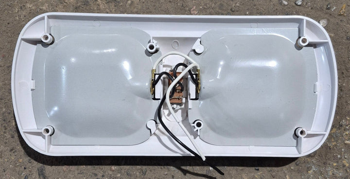 Used RV Interior Light Fixture *DOUBLE* - Young Farts RV Parts